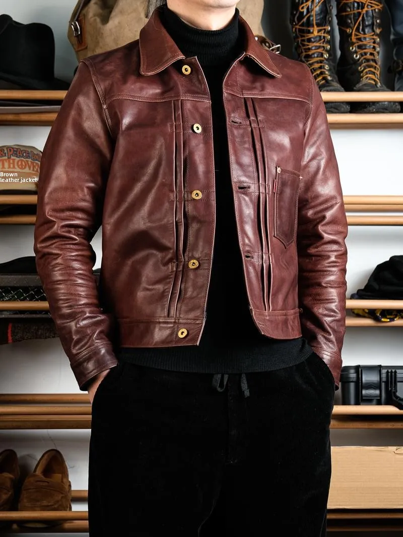 Real Simons Men's Leather Jaet Hair Tea Heart Battle Jaet l Pattern Unproced Youth Casual Faion Ci
Real Simons Men's Leather Jaet Hair Tea Heart Battle Jaet l Pattern Unproced Youth Casual Faion Ci