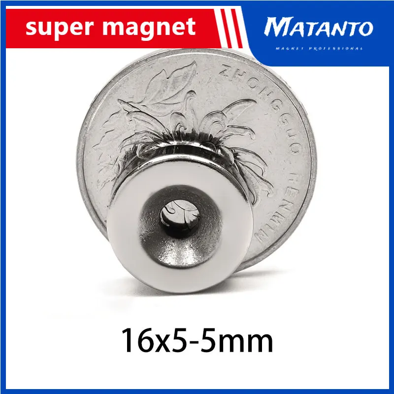 2/5/10/20/30/50PCS 16x5-5mm Round Countersunk Rare Earth Neodymium Magnet N35 16x5-5 Strong Permanent Magnets Disc 16*5-5
2/5/10/20/30/50PCS 16x5-5mm Round Countersunk Rare Earth Neodymium Magnet N35 16x5-5 Strong Permanent Magnets Disc 16*5-5