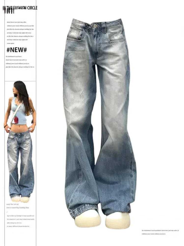 Women American Vintage Y2k Japanese Harajuku Streetwear Baggy Low Rise Denim Pants Long Trousers 2000s Aesthetic Jean Kpop Punk
Women American Vintage Y2k Japanese Harajuku Streetwear Baggy Low Rise Denim Pants Long Trousers 2000s Aesthetic Jean Kpop Punk