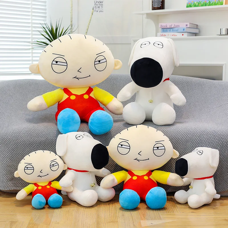 New Large Size Family Guy Stewie Griffin Brian Griffin Plush Toy Soft Stuffed Anime Figure Doll Collectible Kids Gift Plushies
New Large Size Family Guy Stewie Griffin Brian Griffin Plush Toy Soft Stuffed Anime Figure Doll Collectible Kids Gift Plushies