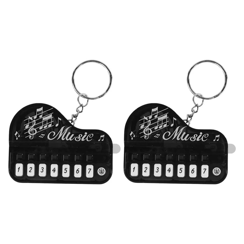 2 Pcs Mini Electronic Piano Keychains Black Music Keychain Pendant Keyboard Keyring Gifts for Women Men Car Keys Backpack Toys
2 Pcs Mini Electronic Piano Keychains Black Music Keychain Pendant Keyboard Keyring Gifts for Women Men Car Keys Backpack Toys