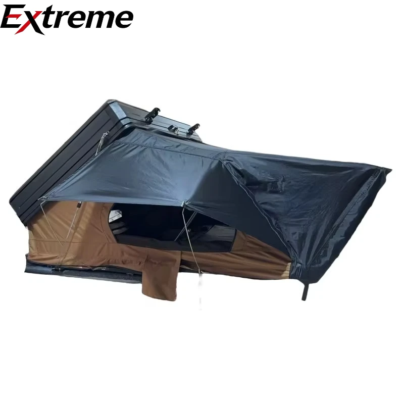 EXTREME 4 Season All Weather Off Road Car Camping Outdoor Adventure Gear Durable Aluminum Hard Shell Roof Top Tent
EXTREME 4 Season All Weather Off Road Car Camping Outdoor Adventure Gear Durable Aluminum Hard Shell Roof Top Tent