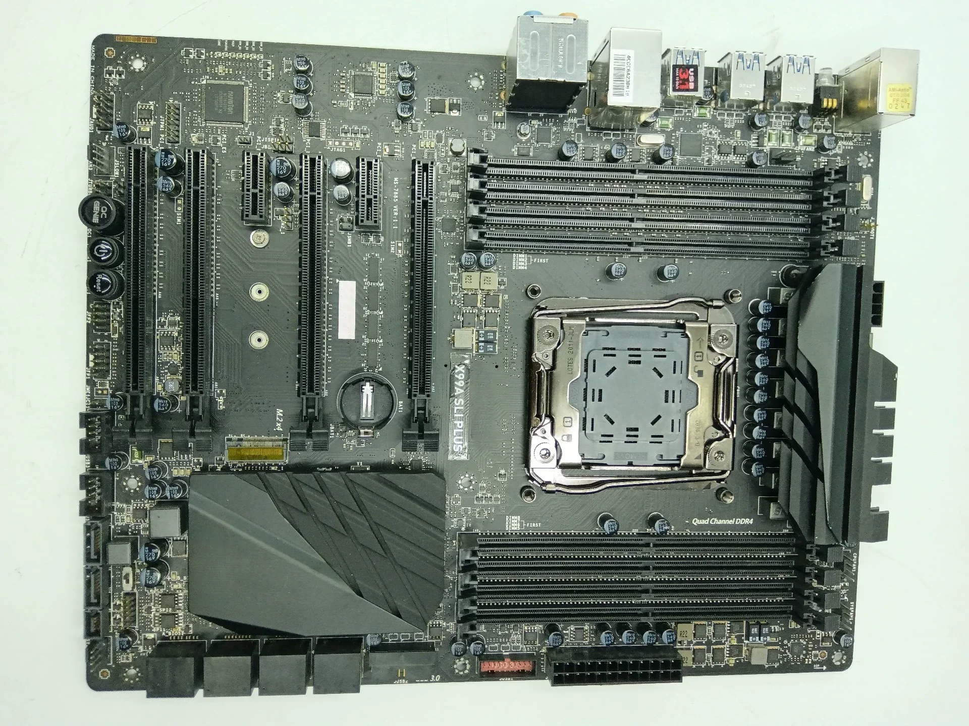 For MSI X99A SLI PLUS Desktop Motherboard LGA 2011-3 DDR4 ATX Mainboard 100% Tested OK Fully Work Free Shipping
For MSI X99A SLI PLUS Desktop Motherboard LGA 2011-3 DDR4 ATX Mainboard 100% Tested OK Fully Work Free Shipping
