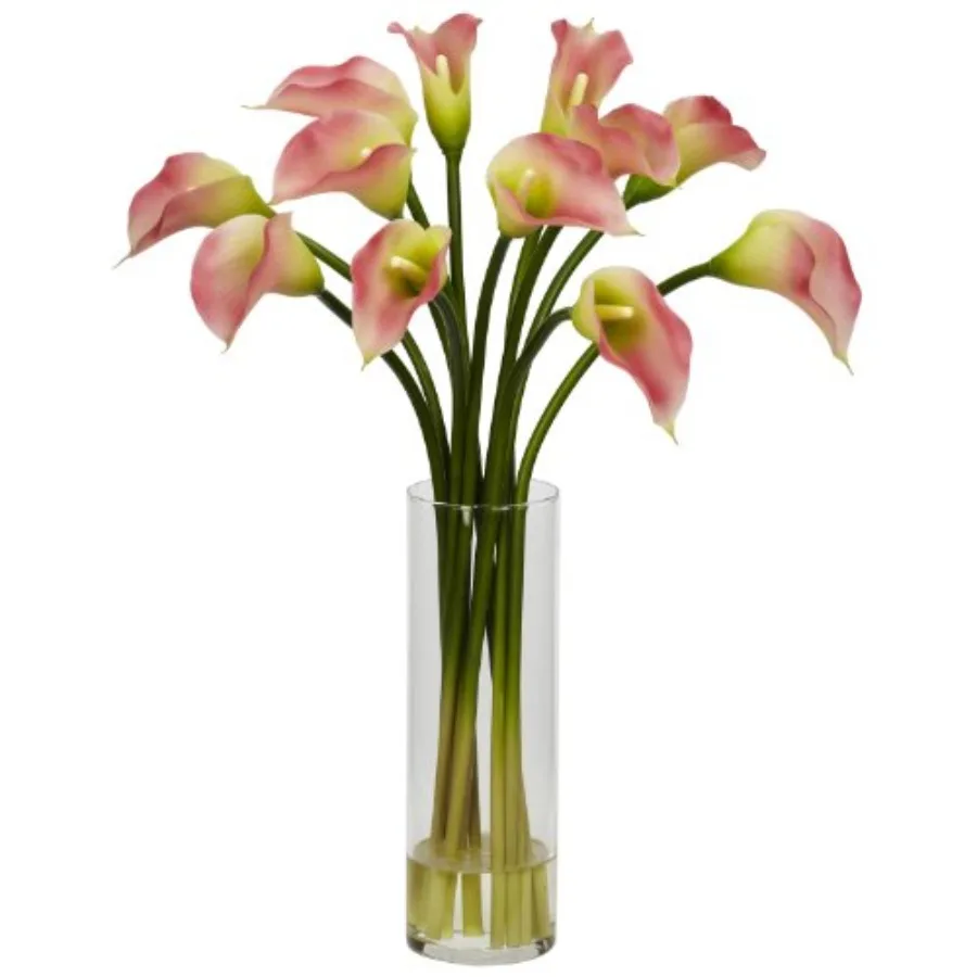 Mini Calla Lily Silk Flower Arrangement
Mini Calla Lily Silk Flower Arrangement