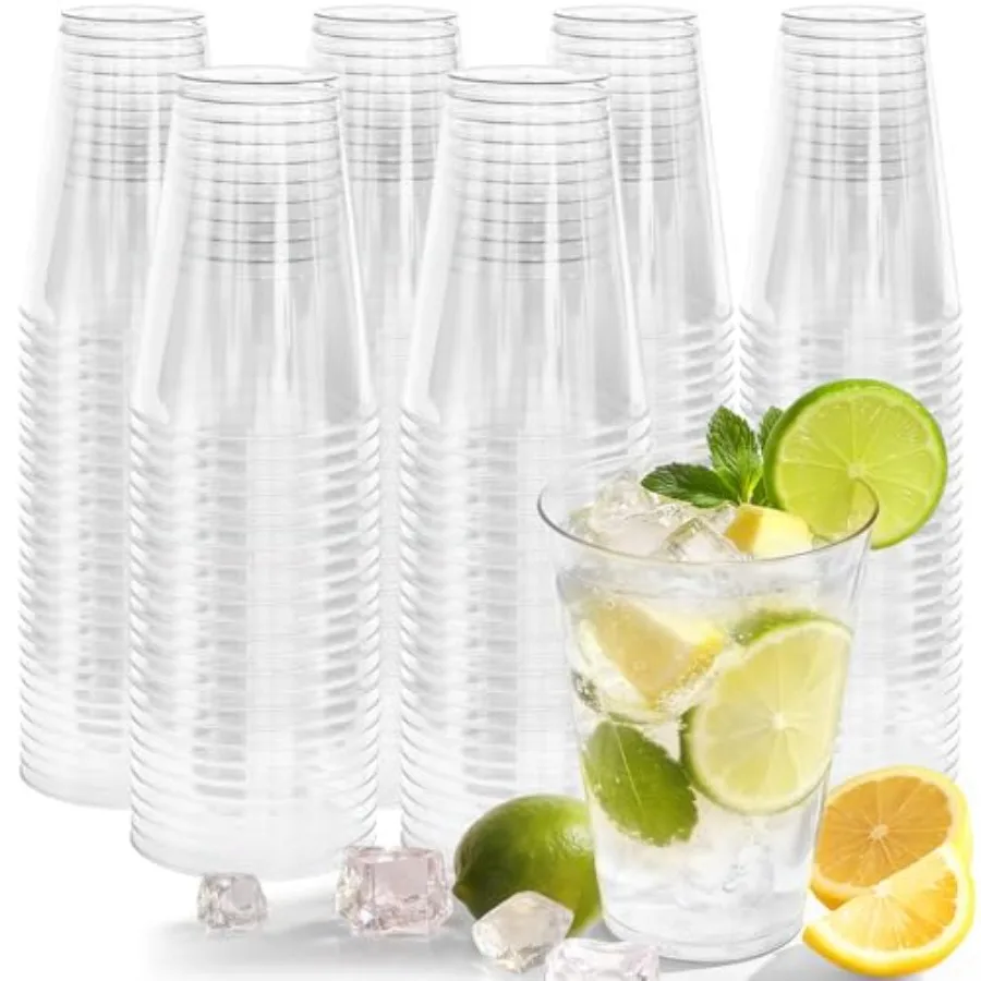 Plastic Cups 12 oz Plastic Drinking Cups for Cold Drink Elegant Plastic Cocktail Glasses for Party Fancy Disposable Cups for We
Plastic Cups 12 oz Plastic Drinking Cups for Cold Drink Elegant Plastic Cocktail Glasses for Party Fancy Disposable Cups for We