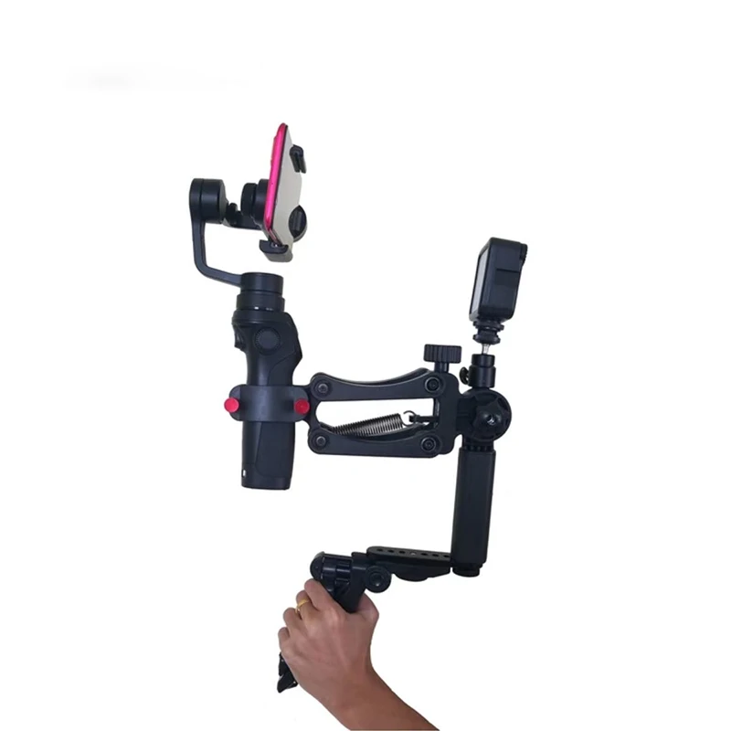 Handheld 4-axis Holder Tripod Anti-shake Shock Absorption Stabilizer for DJI Osmo Mobile 7 OM6 OM 5 4 3 2 1 Zhiyun Gimbal
Handheld 4-axis Holder Tripod Anti-shake Shock Absorption Stabilizer for DJI Osmo Mobile 7 OM6 OM 5 4 3 2 1 Zhiyun Gimbal