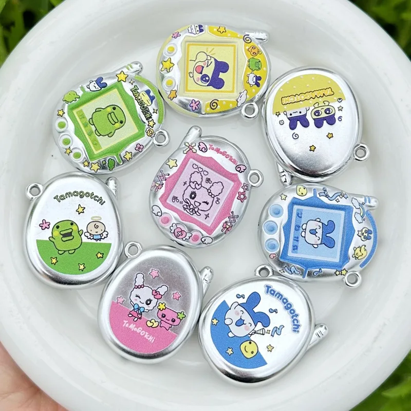 10pcs New 36mm Tamagotchi through-hole beaded DIY mobile phone chain keychain beaded pen accessory material
10pcs New 36mm Tamagotchi through-hole beaded DIY mobile phone chain keychain beaded pen accessory material 