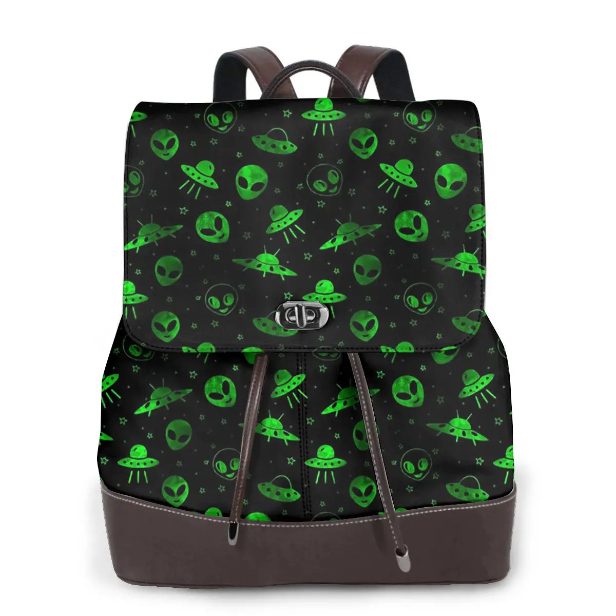 Aliens And UFOs Pattern Bookbag School Student Bags Hiking Travel Daypack for Women Fashion Derma Backpack
Aliens And UFOs Pattern Bookbag School Student Bags Hiking Travel Daypack for Women Fashion Derma Backpack