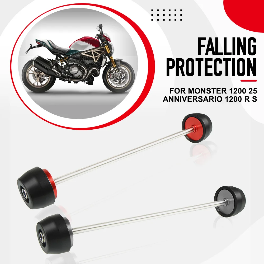 Motorcycle Front Rear Spindle Bobbins Wheel Axle Fork Sliders Crash Protector For Ducati Monster 1200 25 Anniversario 1200 R S
Motorcycle Front Rear Spindle Bobbins Wheel Axle Fork Sliders Crash Protector For Ducati Monster 1200 25 Anniversario 1200 R S
