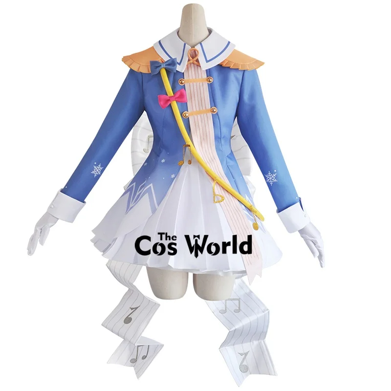 Снежное платье принцессы Мику 2020, костюмы для косплея аниме на заказ
Снежное платье принцессы Мику 2020, костюмы для косплея аниме на заказ