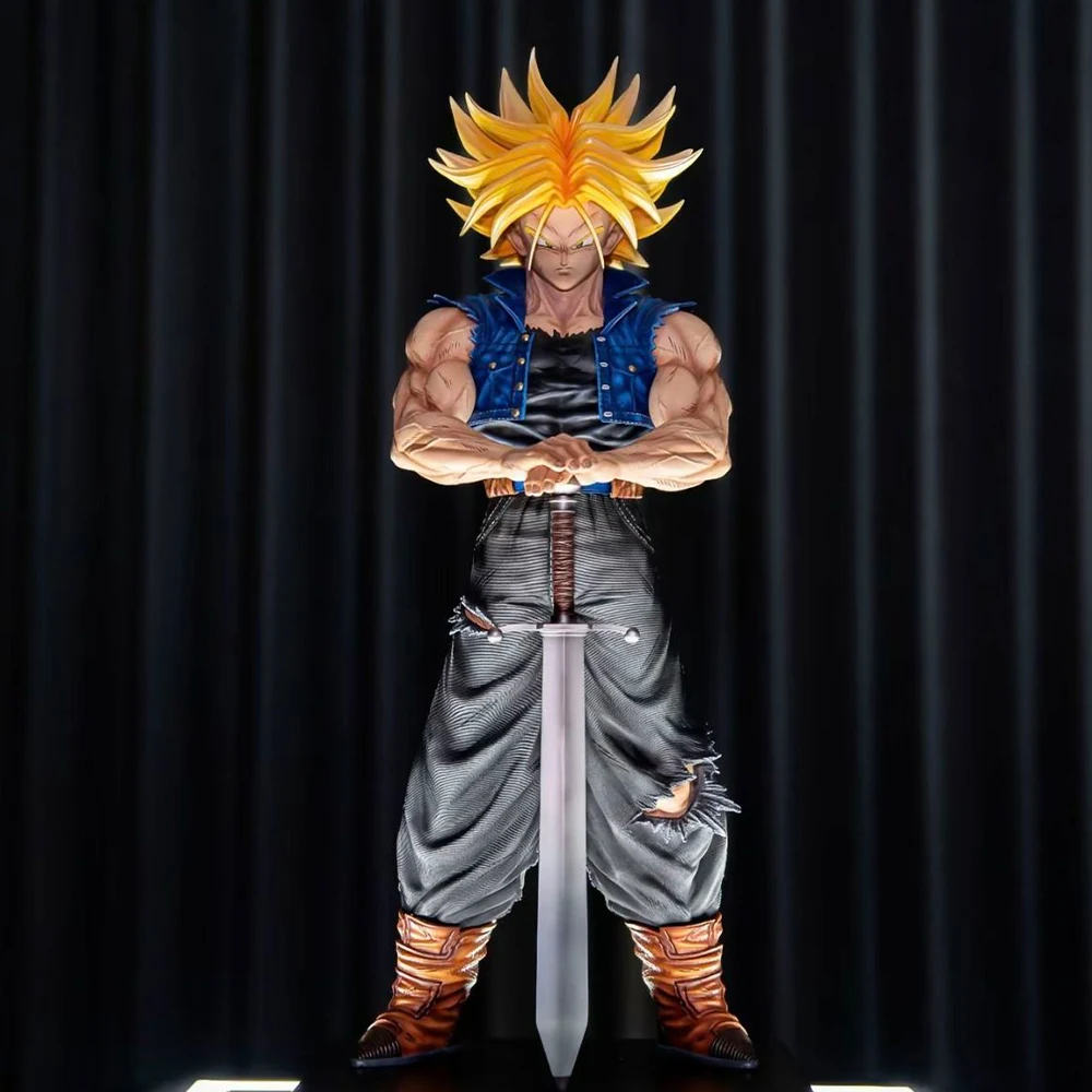Dragon Ball Adult Trunks Super Saiyan Pvc Statue, 22Cm Exquisite Non-Movable Desktop & Home Ornament Collectible Gift for Boys
Dragon Ball Adult Trunks Super Saiyan Pvc Statue, 22Cm Exquisite Non-Movable Desktop & Home Ornament Collectible Gift for Boys