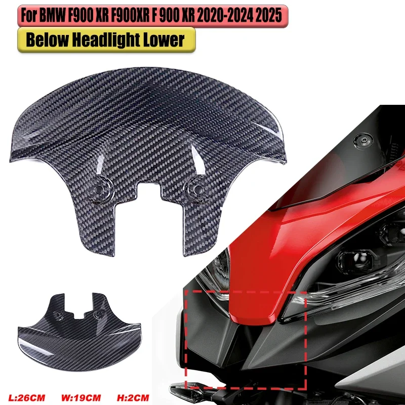 For BMW F900 XR F900XRF 900 XR 2020-2024 2025 3K Pure Carbon Fiber Motorcycle Below Headlight Lower Fairing Modified Accessories
For BMW F900 XR F900XRF 900 XR 2020-2024 2025 3K Pure Carbon Fiber Motorcycle Below Headlight Lower Fairing Modified Accessories