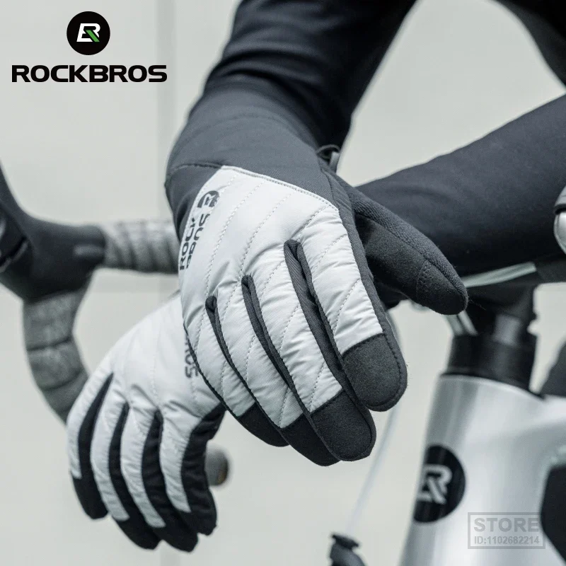 ROCKBROS воздухопроницаемые велосипедные перчатки, Нескользящие зимние теплые перчатки для езды на велосипеде с сенсорным экраном
ROCKBROS воздухопроницаемые велосипедные перчатки, Нескользящие зимние теплые перчатки для езды на велосипеде с сенсорным экраном