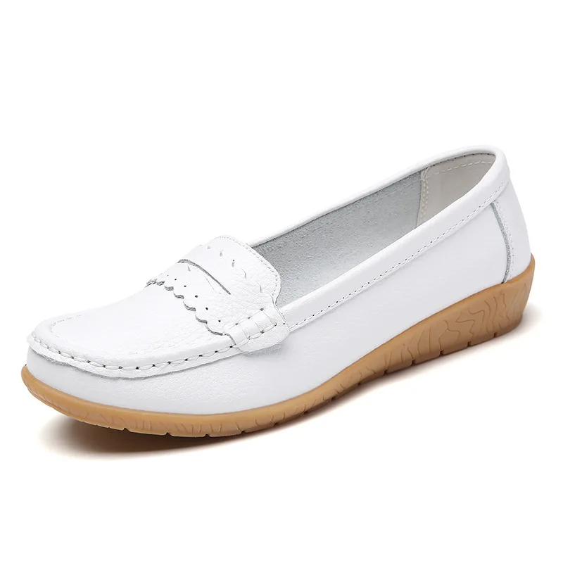 2026 Spring New Women's Genuine Leather Loafers Soft Sole Slip-On Casual Shoes for Mom & Daily Wear
2026 Spring New Women's Genuine Leather Loafers Soft Sole Slip-On Casual Shoes for Mom & Daily Wear