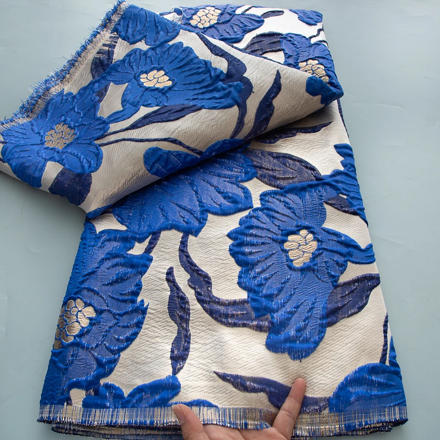 New Brocade Lace Fabric With Embroidery African Brocade Jacquard Lace Fabrics For Wedding Dress Nigerian Tulle Lace Fabric
New Brocade Lace Fabric With Embroidery African Brocade Jacquard Lace Fabrics For Wedding Dress Nigerian Tulle Lace Fabric