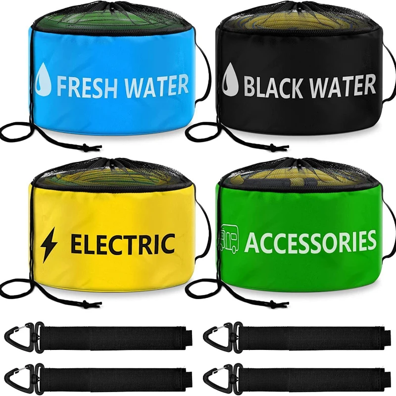 New RVs Caravans Motorhome Hose Storage Bag Breathable Drawstring Mesh Pouch Traveling Sundries Folding Organizer
New RVs Caravans Motorhome Hose Storage Bag Breathable Drawstring Mesh Pouch Traveling Sundries Folding Organizer