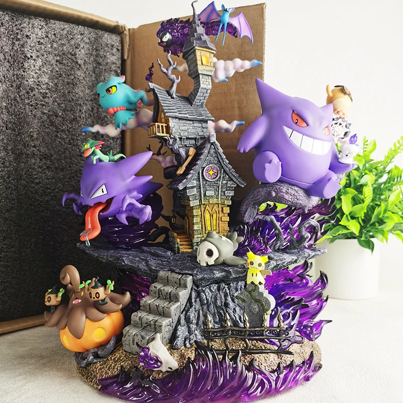 2025 New In Stock 31cm Anime Pokemon Gengar Ghost Family Claw Action Figure Game Statue Pvc Collectible Kawaii Model Toys
2025 New In Stock 31cm Anime Pokemon Gengar Ghost Family Claw Action Figure Game Statue Pvc Collectible Kawaii Model Toys