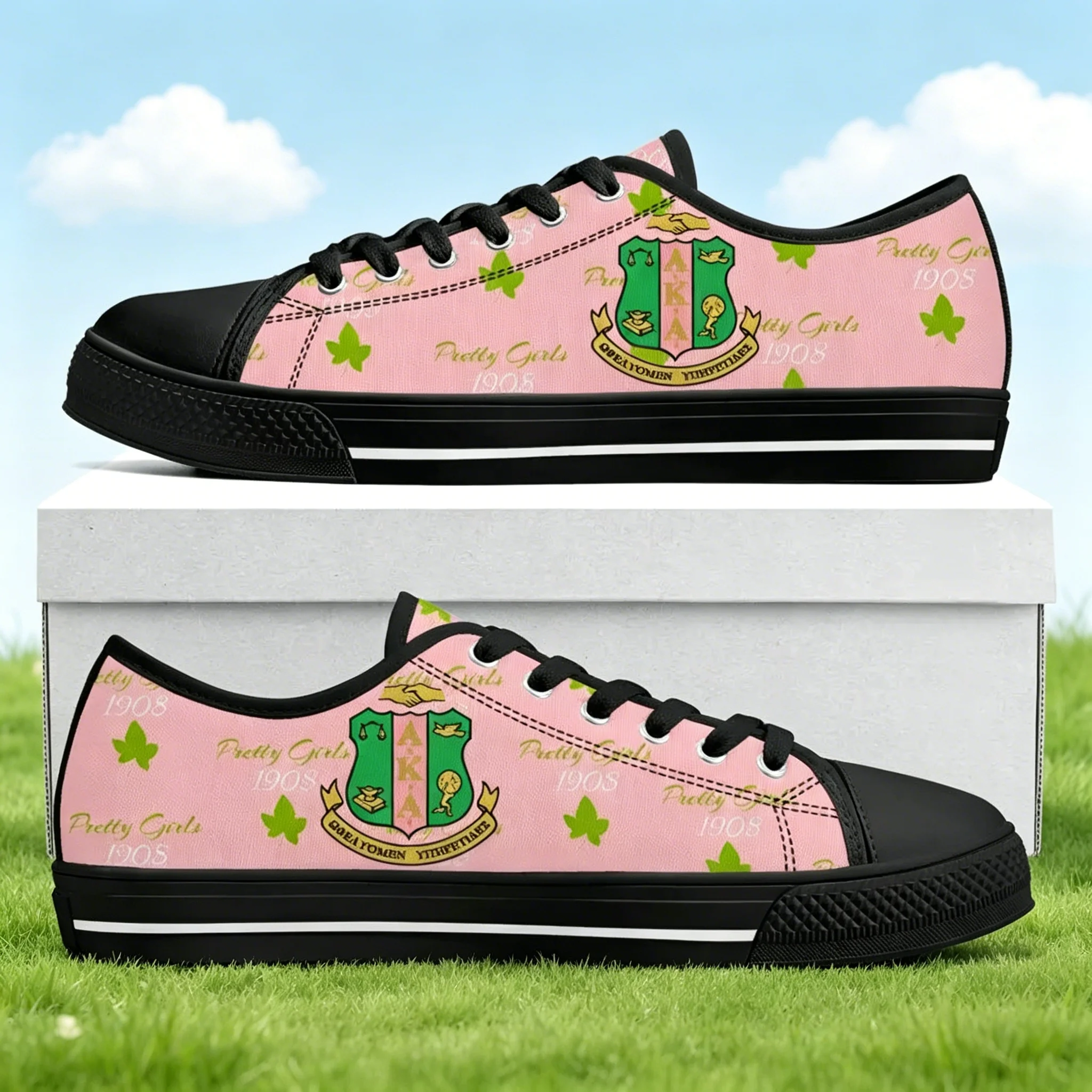 AKA 1908 Graphic Custom Shoes Lightweight Breathable Sneakers For Men Women
AKA 1908 Graphic Custom Shoes Lightweight Breathable Sneakers For Men Women