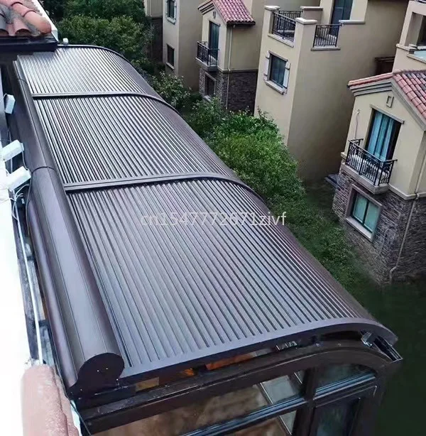 Smart Aluminum Glass Sunroom Electric Curtain Skylight Retractable Window Sun Blind Sheet Shutter Roof Roller
Smart Aluminum Glass Sunroom Electric Curtain Skylight Retractable Window Sun Blind Sheet Shutter Roof Roller