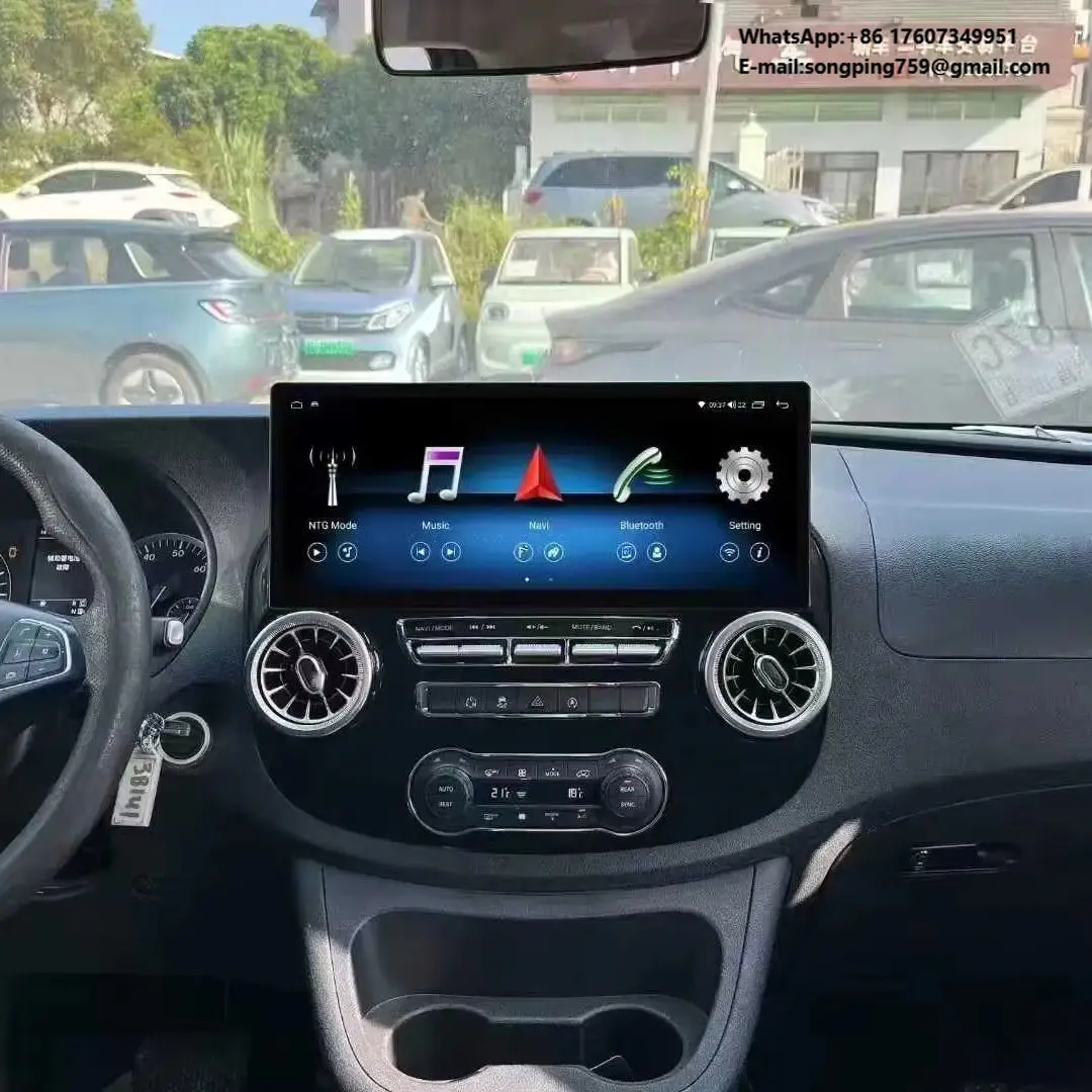17 Inch Android Radio Screen with Carplay & GPS Built-in OLED DSP MP3 for Mercedes Benz Vito W447 2016-2023 1 Year Warranty
17 Inch Android Radio Screen with Carplay & GPS Built-in OLED DSP MP3 for Mercedes Benz Vito W447 2016-2023 1 Year Warranty
