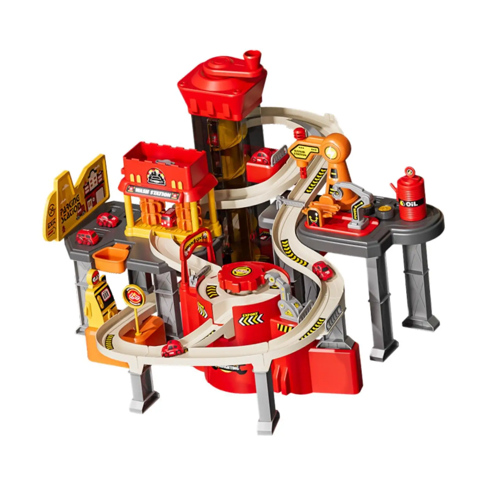 Car Garage Playset with 4 Cars Race Car Toy for Birthday Gift Ages 2 3 4 Years Old Children Holiday Present Kindergarten
Car Garage Playset with 4 Cars Race Car Toy for Birthday Gift Ages 2 3 4 Years Old Children Holiday Present Kindergarten