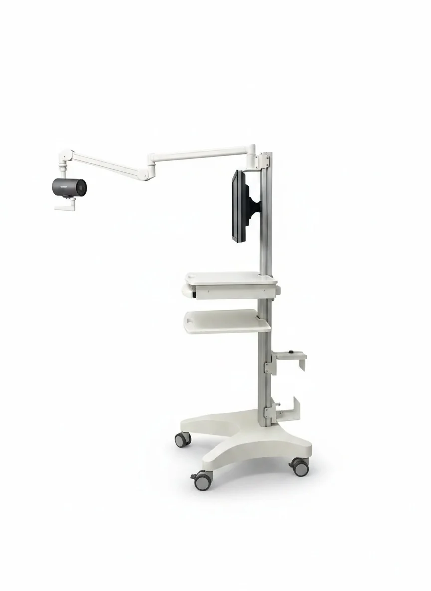Medical Trolley, 1700 x 600 x 500mm Remote Consultation Cart, Surgical Mobile Trolley, Hospital Furniture Workstation
Medical Trolley, 1700 x 600 x 500mm Remote Consultation Cart, Surgical Mobile Trolley, Hospital Furniture Workstation
