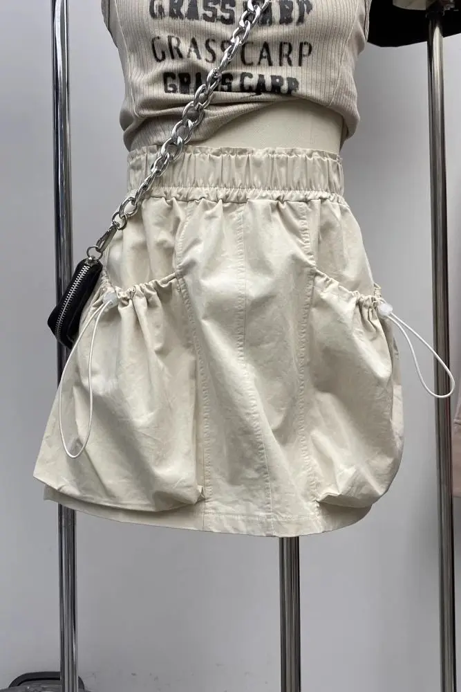 2024 Summer New High Waist Drawstring A-Line Skort Stretchy Workout Skirt with Pockets Quick Dry Cargo Style Women's Short Skirt
2024 Summer New High Waist Drawstring A-Line Skort Stretchy Workout Skirt with Pockets Quick Dry Cargo Style Women's Short Skirt