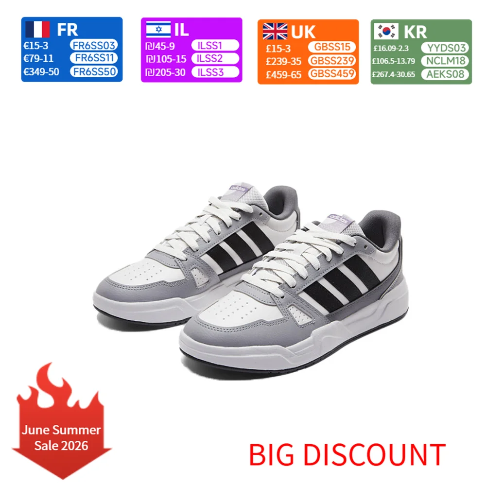adidas LITE BALLER Synthetic Leather Comfortable Fashionable Durable Low-Top Sneakers Unisex Grey/White/Black HQ9336
adidas LITE BALLER Synthetic Leather Comfortable Fashionable Durable Low-Top Sneakers Unisex Grey/White/Black HQ9336