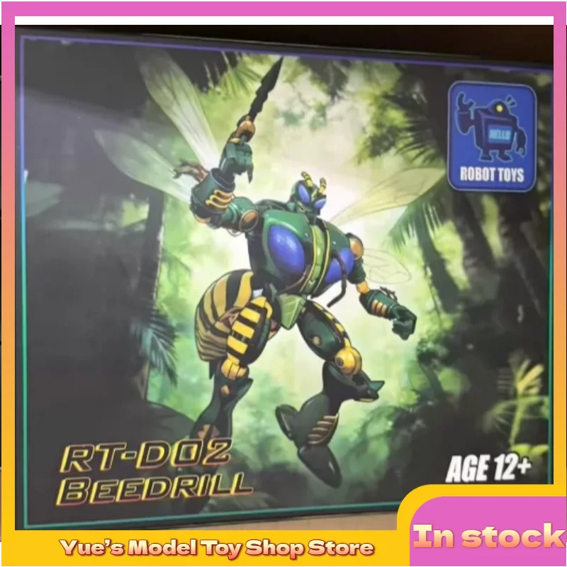 【In Stock】Transformation Toys RT-D02 Wasp Warrior Dw Series Super Warrior Movable Robot Doll Model Toy Collection Gift
【In Stock】Transformation Toys RT-D02 Wasp Warrior Dw Series Super Warrior Movable Robot Doll Model Toy Collection Gift