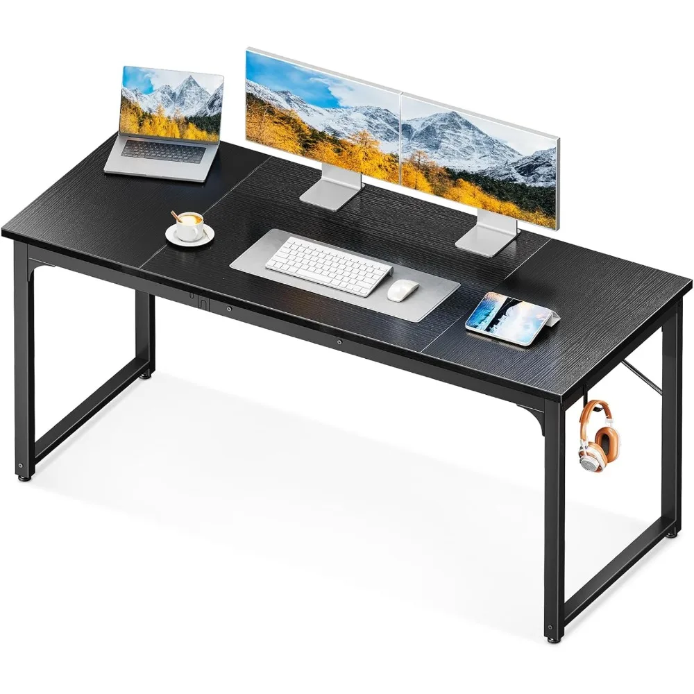 63 Inch Computer Desk, Modern Simple Style Desk for Home Office, Study Student Writing Desk
63 Inch Computer Desk, Modern Simple Style Desk for Home Office, Study Student Writing Desk