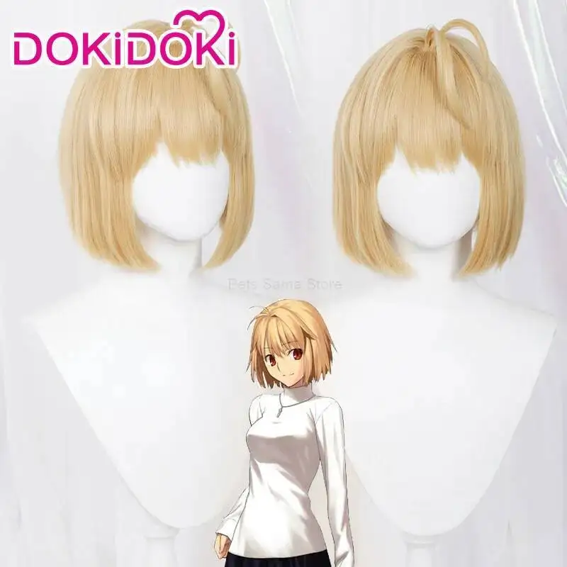 DOKIDOKI Fate Yuuki Elqueit Brenstadt Cosplay Wig Golden Straight Short Hair Halloween Cosplay Wig Anime Cute Wigs
DOKIDOKI Fate Yuuki Elqueit Brenstadt Cosplay Wig Golden Straight Short Hair Halloween Cosplay Wig Anime Cute Wigs