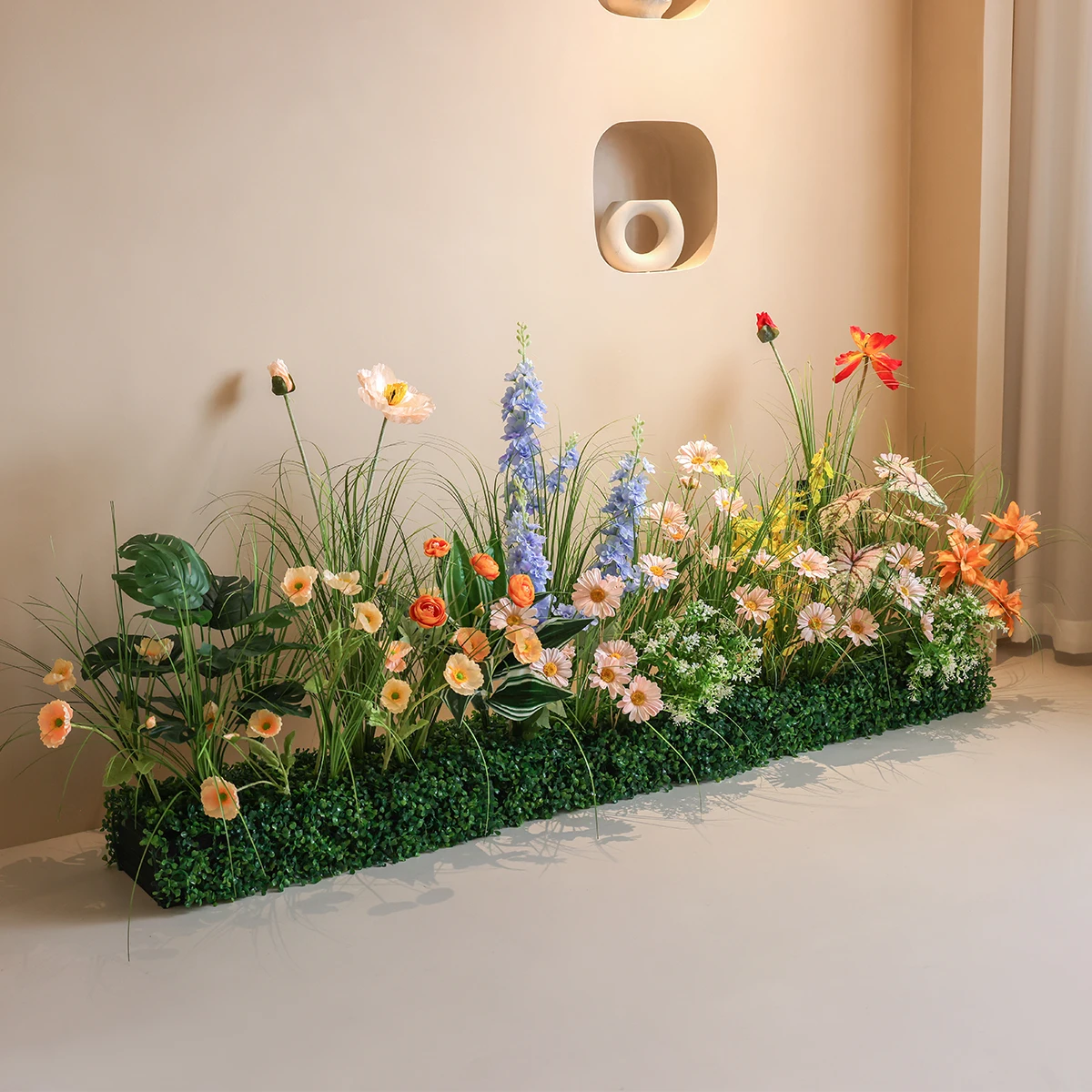 Simulation flower green plant landscaping decoration indoor landscape combination hotel window decoration advanced bionic fake p
Simulation flower green plant landscaping decoration indoor landscape combination hotel window decoration advanced bionic fake p