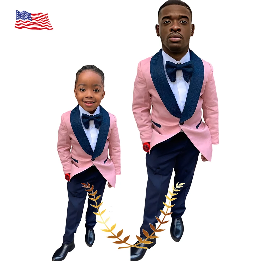 Men's Suit 2 Piece Floral Jacket Pants Wedding Groom Tuxedo Kids Blazer Boys Suit Customized Parent-Child Wear
Men's Suit 2 Piece Floral Jacket Pants Wedding Groom Tuxedo Kids Blazer Boys Suit Customized Parent-Child Wear