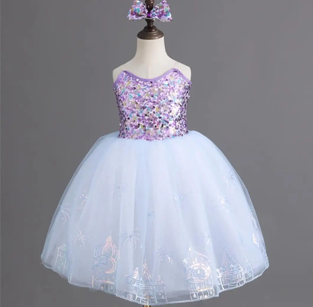 Child Long Ballet Tutu Dress Purple Sequined Girls Modern Dance Dress Kids Ballet Dress Girl Performance Dance Costumes
Child Long Ballet Tutu Dress Purple Sequined Girls Modern Dance Dress Kids Ballet Dress Girl Performance Dance Costumes