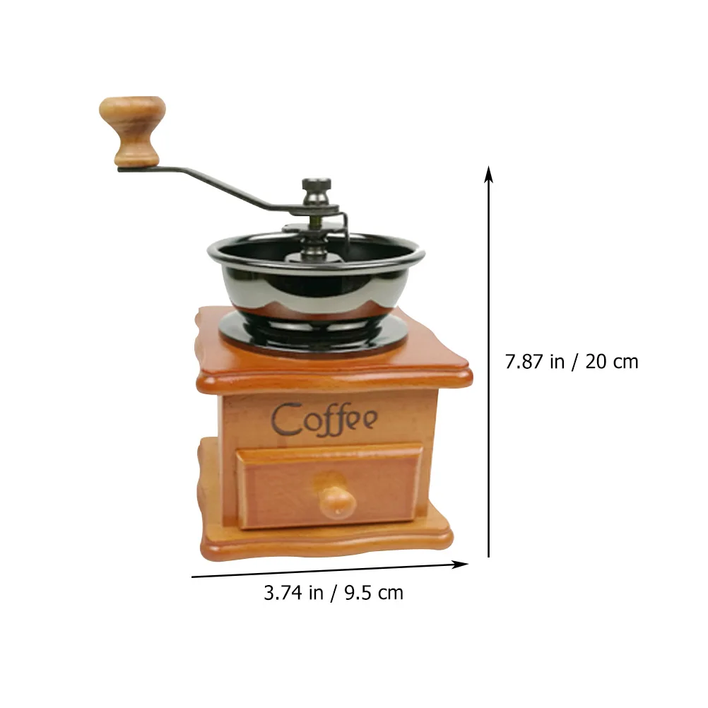 1 Set Manual Coffee Bean Grinder Vintage Hand Crank Mill For Kitchen Travel Compact Easy Cleaning Aroma Preservation 
1 Set Manual Coffee Bean Grinder Vintage Hand Crank Mill For Kitchen Travel Compact Easy Cleaning Aroma Preservation