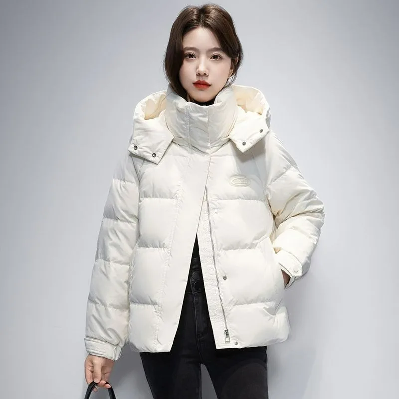 2023 New Women Down Jacket Winter Coat Female Short Fashion Parkas Thick Warm Outwear Hooded Simplicity Versatile Overcoat
2023 New Women Down Jacket Winter Coat Female Short Fashion Parkas Thick Warm Outwear Hooded Simplicity Versatile Overcoat