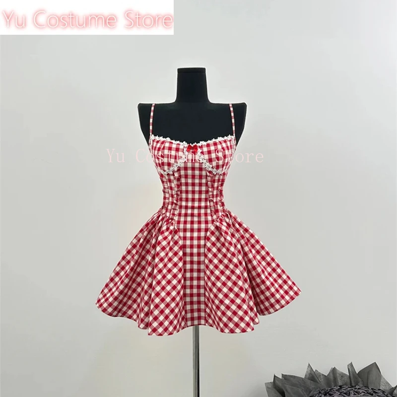 Summer French Prom Gown Ballet Core Mini Plaid Dress Women Gyaru Coquette 2000s Aesthetic Evening Frocks Party Fairy Yu Costume
Summer French Prom Gown Ballet Core Mini Plaid Dress Women Gyaru Coquette 2000s Aesthetic Evening Frocks Party Fairy Yu Costume