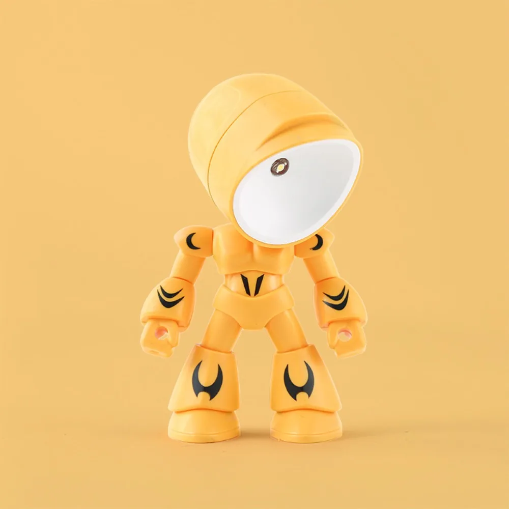 Creative Design Soothing Glow Robot Lamps Rotatable Heads Mini Night Lights Cartoon LED Desk Lamps Office Desk
Creative Design Soothing Glow Robot Lamps Rotatable Heads Mini Night Lights Cartoon LED Desk Lamps Office Desk
