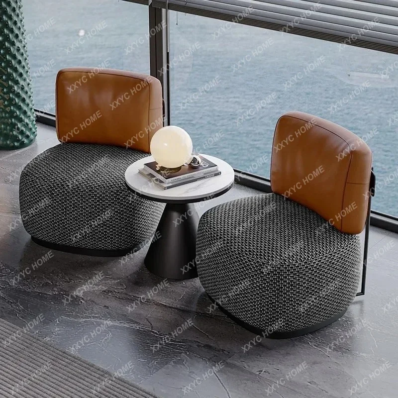 JJItalian Minimalist Single Sand Chair Balcony Hotel Nordic Homestay Negotiation Linen Single Chair
JJItalian Minimalist Single Sand Chair Balcony Hotel Nordic Homestay Negotiation Linen Single Chair