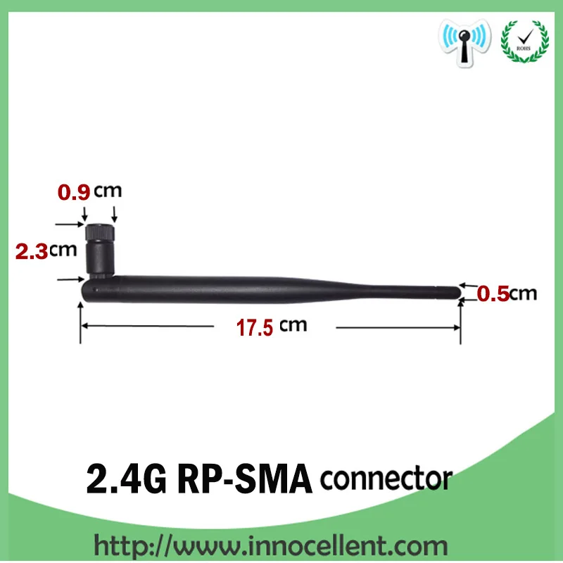EOTH 2.4g antenna 5dbi sma female wlan for wifi 2.4ghz antene pigtail 21cm male iot router signal receiver antena
EOTH 2.4g antenna 5dbi sma female wlan for wifi 2.4ghz antene pigtail 21cm male iot router signal receiver antena