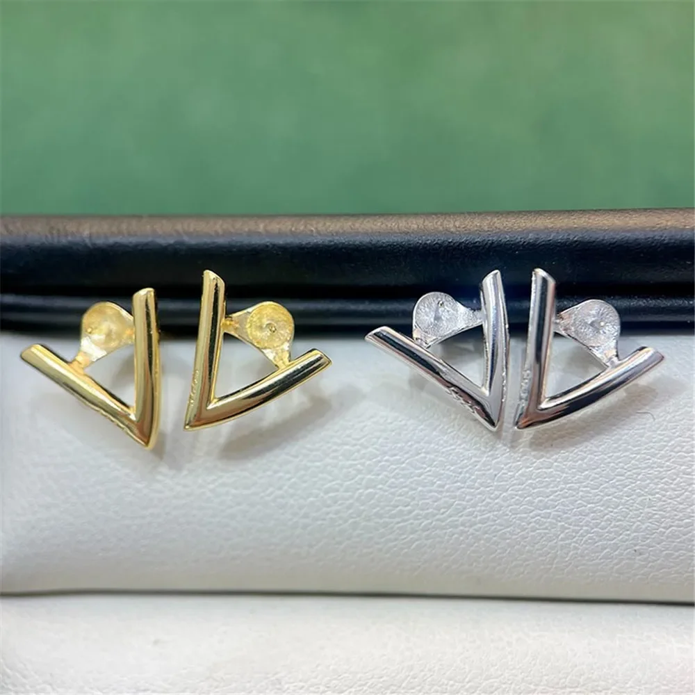 S925 Sterling Silver Pearl Earring Settings DIY Jewelry Making Supplies Blank Earring Posts for Handcrafted Accessories No Pearl
S925 Sterling Silver Pearl Earring Settings DIY Jewelry Making Supplies Blank Earring Posts for Handcrafted Accessories No Pearl