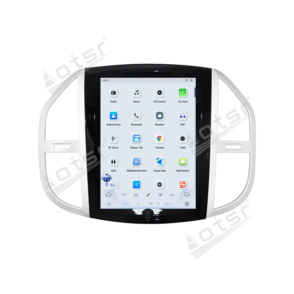 For Mercedes-Benz Vito 2016~2021 Qualcomm Multimedia Android Auto Voice Control Screen GPS Navigation Car Radio IPS Head Unit
For Mercedes-Benz Vito 2016~2021 Qualcomm Multimedia Android Auto Voice Control Screen GPS Navigation Car Radio IPS Head Unit