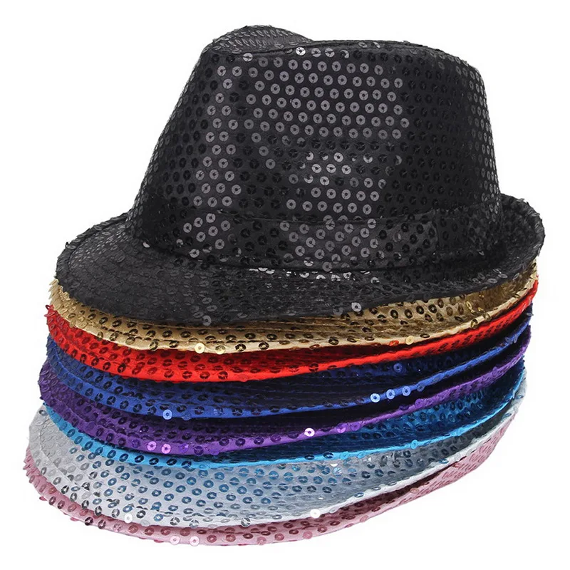 2023 Hot Sale Sequined Plaid Jazz Hat Stage Props Flash Blue Pink Cowboy Hat Women Party Cap
2023 Hot Sale Sequined Plaid Jazz Hat Stage Props Flash Blue Pink Cowboy Hat Women Party Cap