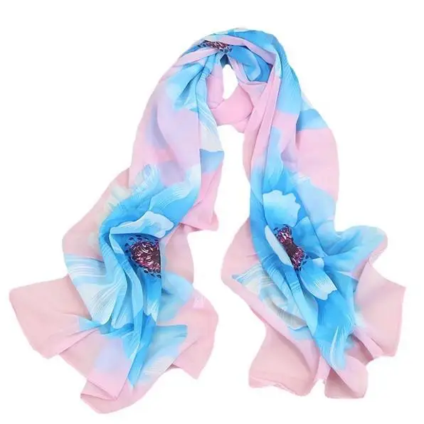 2016 New Large Floral Silk Scarf Cycling Sun Protection Long Scarf Beach Towel Polyester Fiber Summer Season No Brand
2016 New Large Floral Silk Scarf Cycling Sun Protection Long Scarf Beach Towel Polyester Fiber Summer Season No Brand