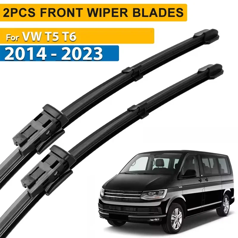 Wiper Front Wiper Blades For VW Transporter T5 T6 Caravelle Multivan 2014 - 2023 Windshield Windscreen Window 24''+24''
Wiper Front Wiper Blades For VW Transporter T5 T6 Caravelle Multivan 2014 - 2023 Windshield Windscreen Window 24''+24''