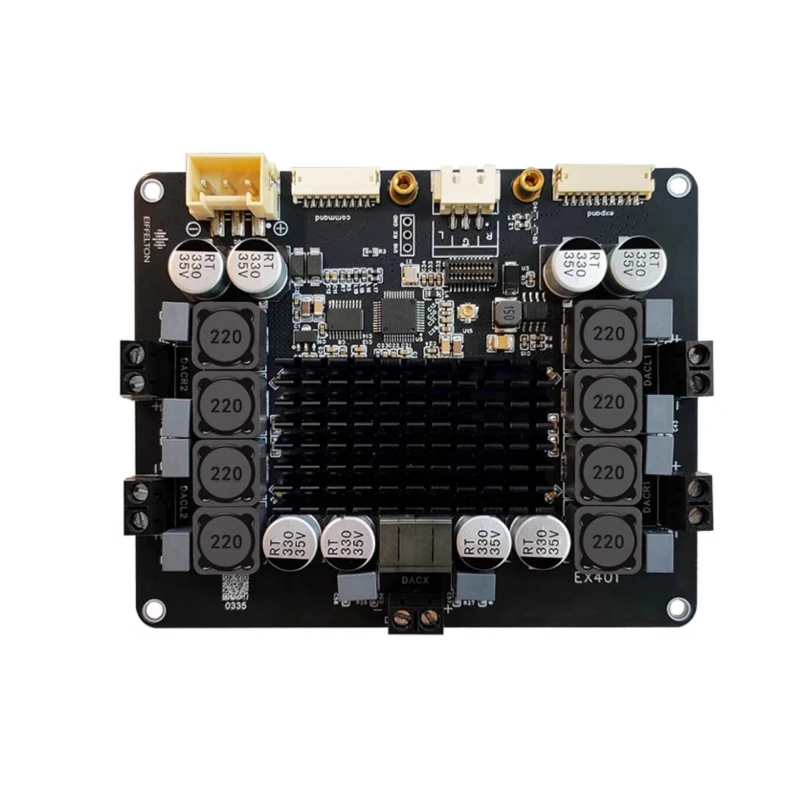 4.1DSP Bluetooth Amplifier Board TPA3116 50W*4+100W Subwoofer Audio Amplifier 2 in And 5 Out Electronic Frequency
4.1DSP Bluetooth Amplifier Board TPA3116 50W*4+100W Subwoofer Audio Amplifier 2 in And 5 Out Electronic Frequency