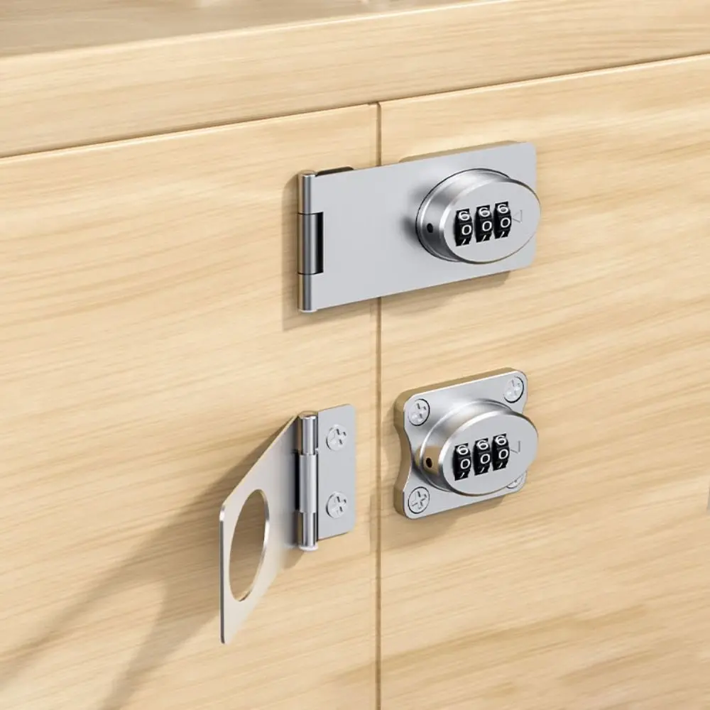 Creative 3-digit Cabinet Door Lock Protect Antirust Code Lock ABS and Stainless Steel Firm Baby Safety Locks Kids
Creative 3-digit Cabinet Door Lock Protect Antirust Code Lock ABS and Stainless Steel Firm Baby Safety Locks Kids