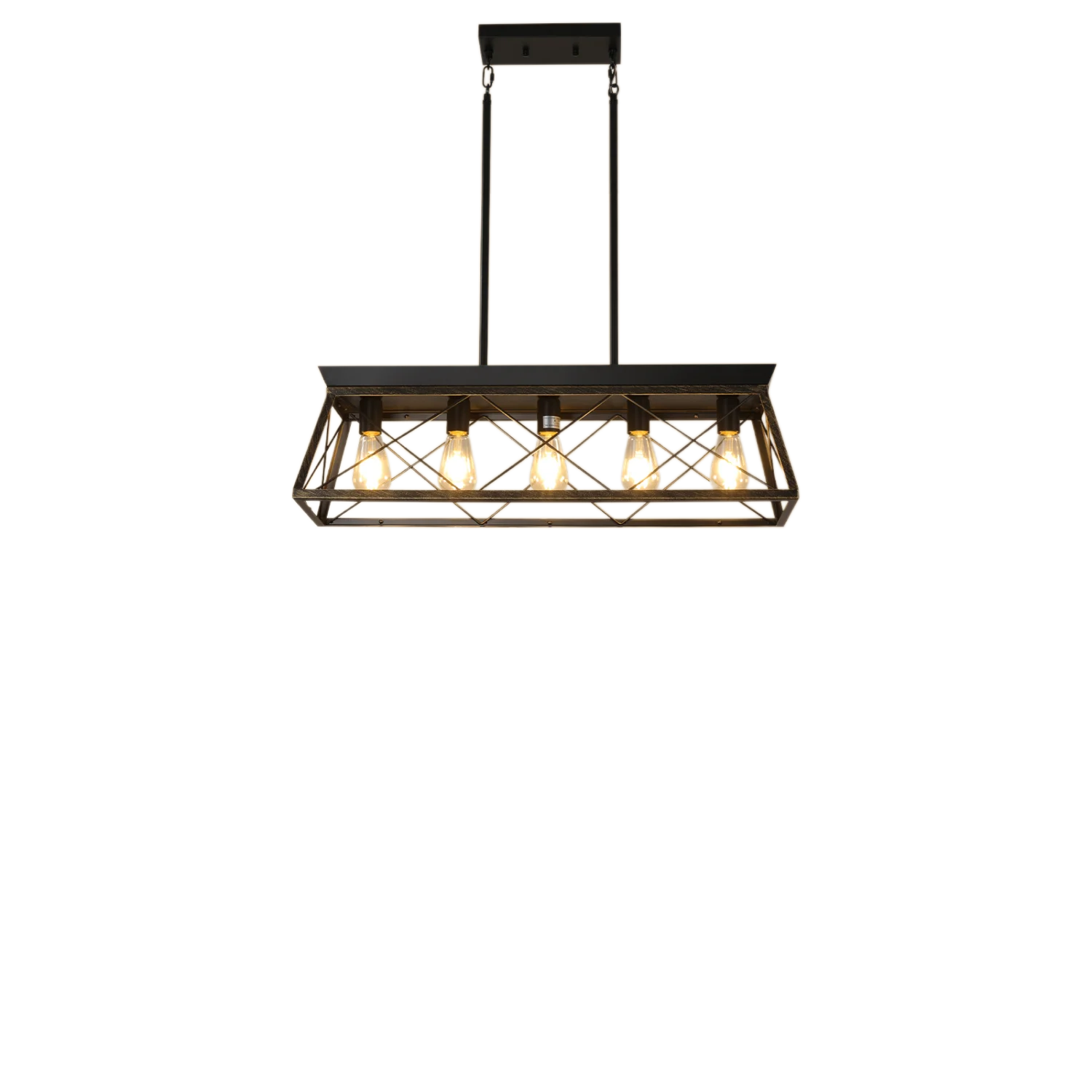 (Same as W1340111201/L1007) 5-Light Farmhouse Chandeliers for Dining Room, Metal Rustic Pendant Island Light Fixture, Modern Rec
(Same as W1340111201/L1007) 5-Light Farmhouse Chandeliers for Dining Room, Metal Rustic Pendant Island Light Fixture, Modern Rec