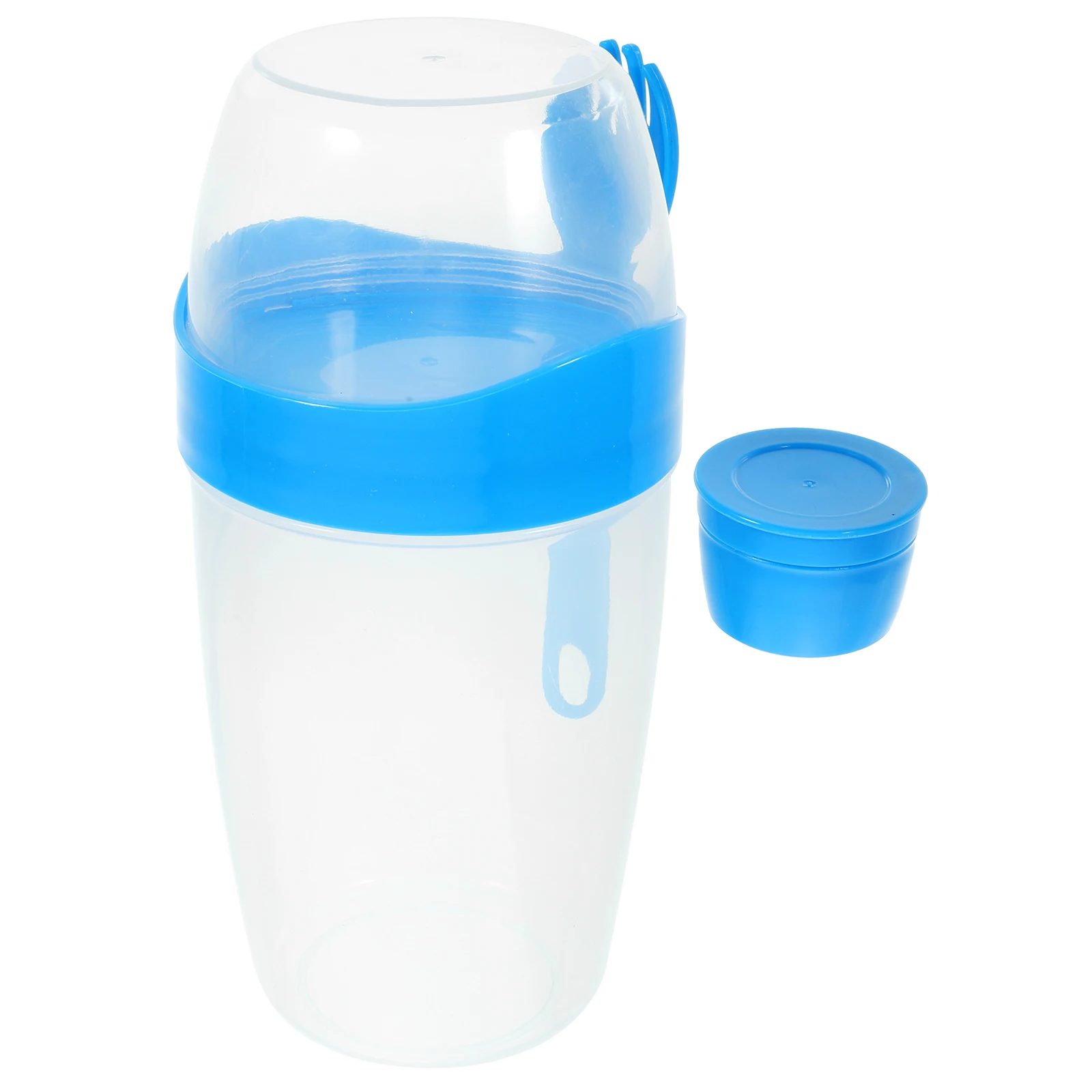Salad Cup Fork Spoon Portable Containers Breakfast Multi Purpose Cups Plastic Large Capacity Double Layer Dressing Shaker To Go
Salad Cup Fork Spoon Portable Containers Breakfast Multi Purpose Cups Plastic Large Capacity Double Layer Dressing Shaker To Go