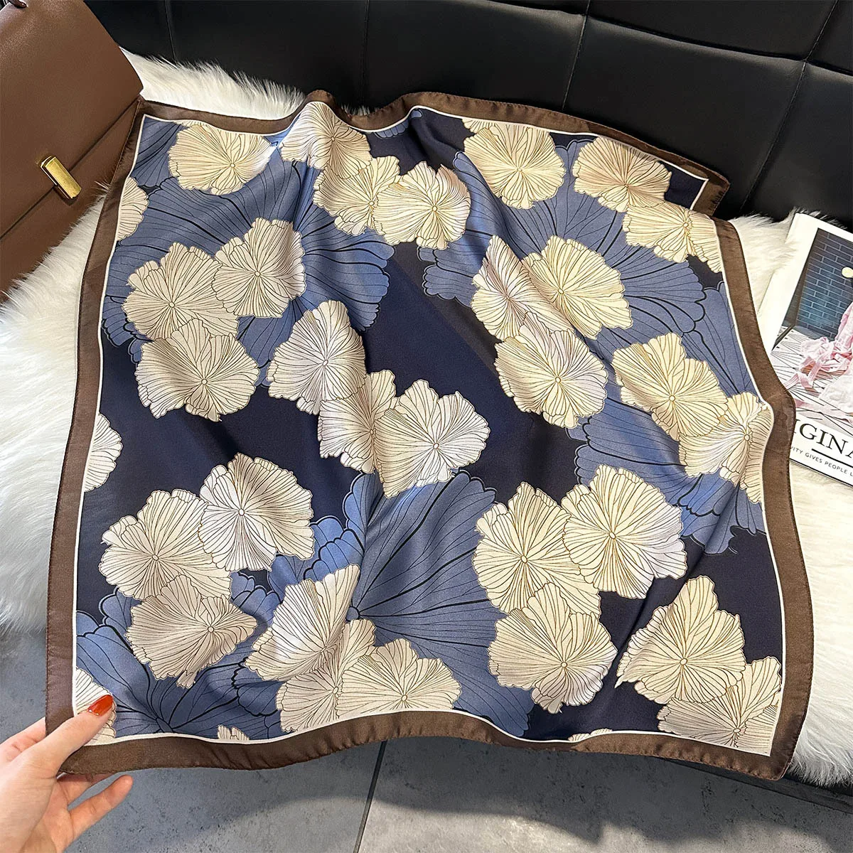 Fashion Paisley Print Silk Hairbands Scarf Women 2025 New Elagant Bandana Neck Kerchief Head Bands Foulard Female Scarfs
Fashion Paisley Print Silk Hairbands Scarf Women 2025 New Elagant Bandana Neck Kerchief Head Bands Foulard Female Scarfs